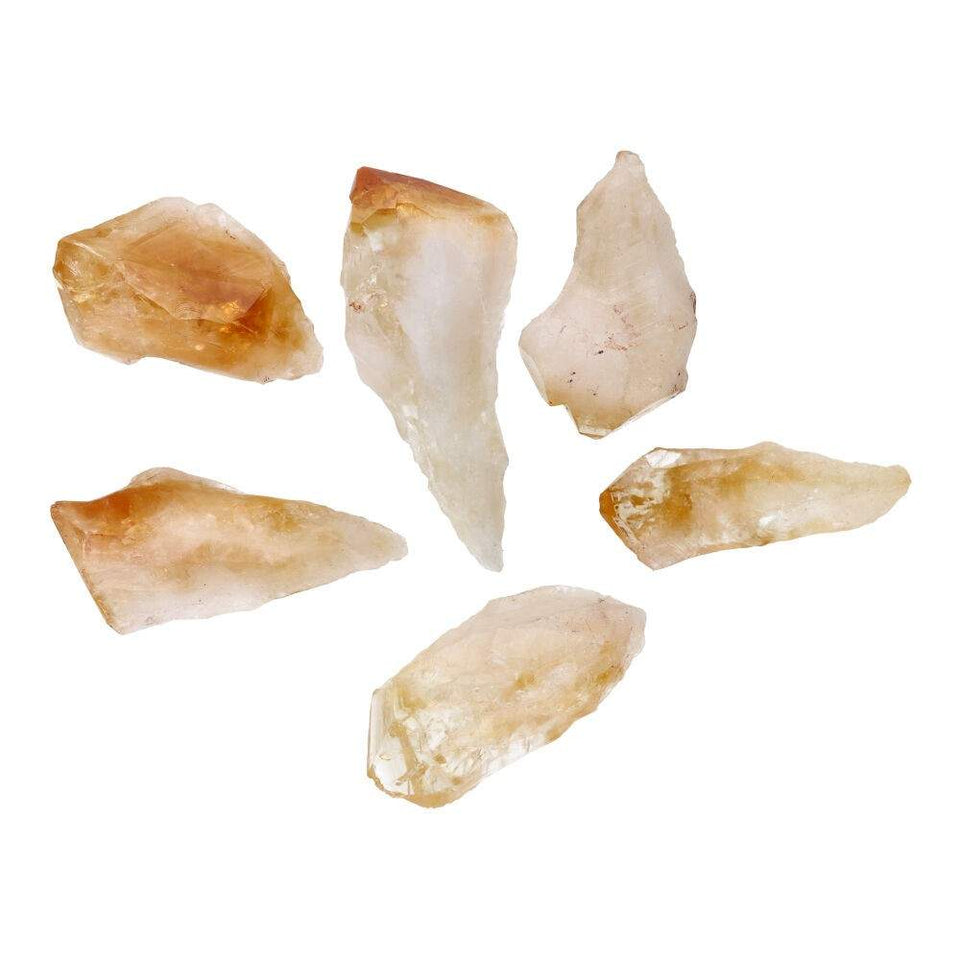 Punta de Citrino Calentado de Brasil (5 - 6 cm) | Abundancia y Vitalidad Esotergia