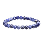Pulsera Sodalita 8mm Brasil | Claridad y Comunicación | Esotergia Esotergia