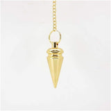 Conical Metal Pendulum 2 Gold