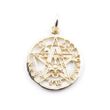 Tetragrammaton Pendant in 925 Sterling Silver 