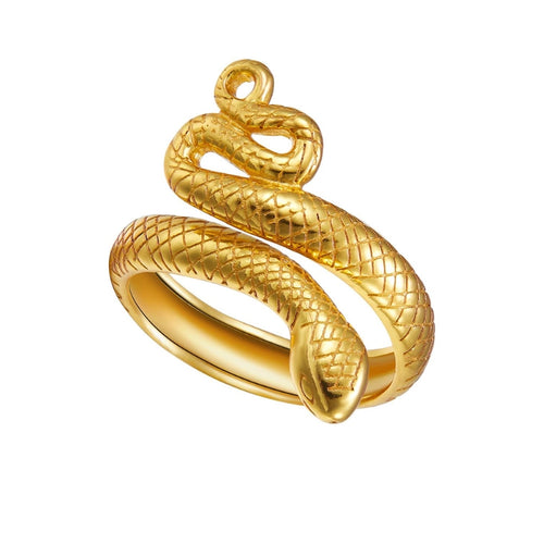 Serpenti Ring Sterling Silver 925