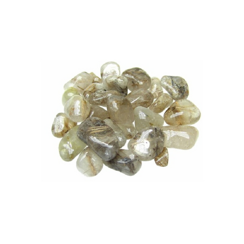 Rutilated Quartz Tumbled