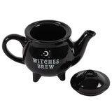 Ceramic Witch Teapot 'Witches Brew'