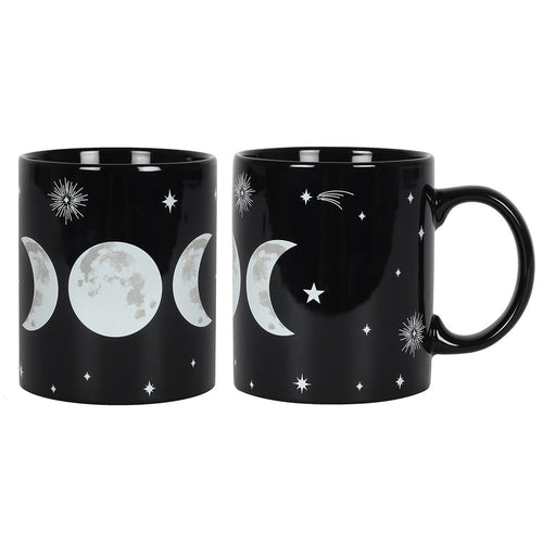 Caneca Lua Tripla 'Wiccan Triple Moon' 