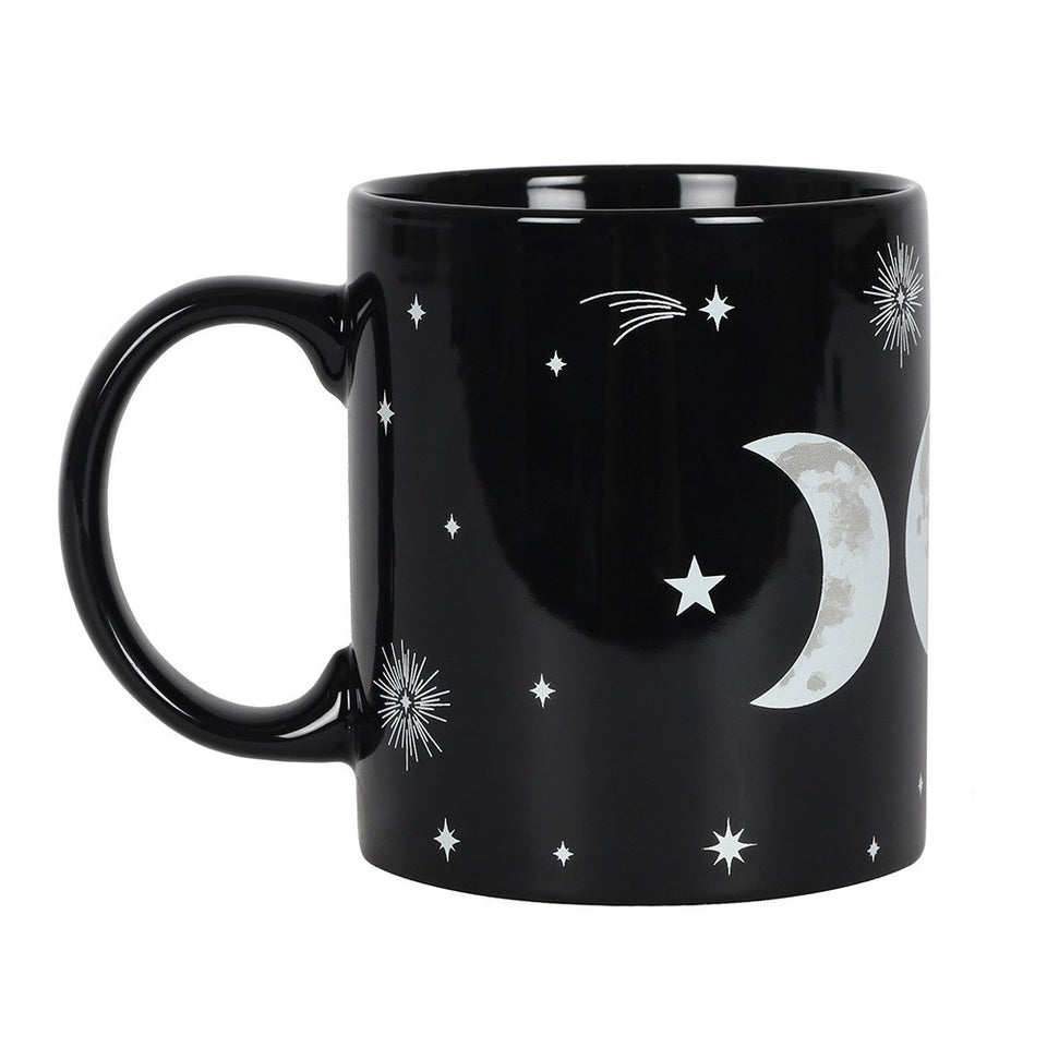 Caneca Lua Tripla 'Wiccan Triple Moon' 