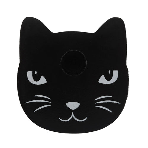 Black Cat Spell Candle Holder 