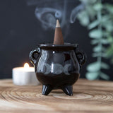 Cauldron Incense Holder 'Triple Moon' 