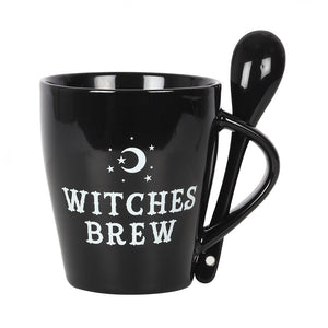 'Witches Brew' Mug and Spoon Set 