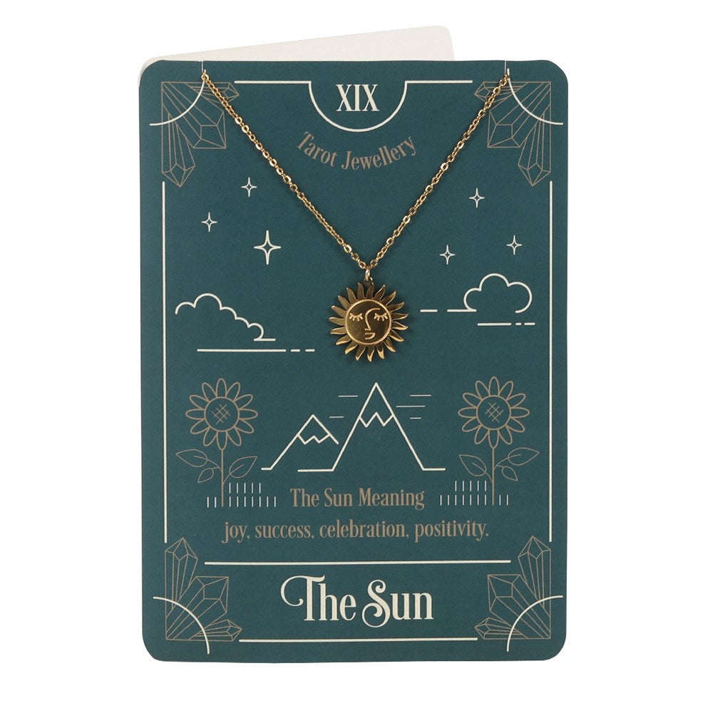Necklace 'The Sun' - Tarot Jewelry