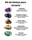 Kit de gemas de aquário