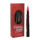 Conjunto de 8 velas de sangue de vampiro 