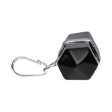 Horizontal Doubly Terminated Obsidian Pendant