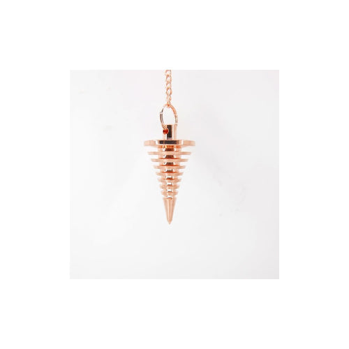Pêndulo de metal de ísis cônico de cobre