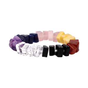 Pulsera Chakras Cubos