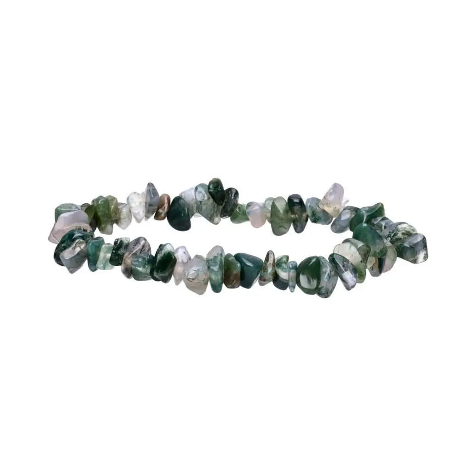 Pulsera Chip Ágata Musgosa tiendamerlin