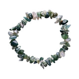 Pulsera Chip Ágata Musgosa tiendamerlin