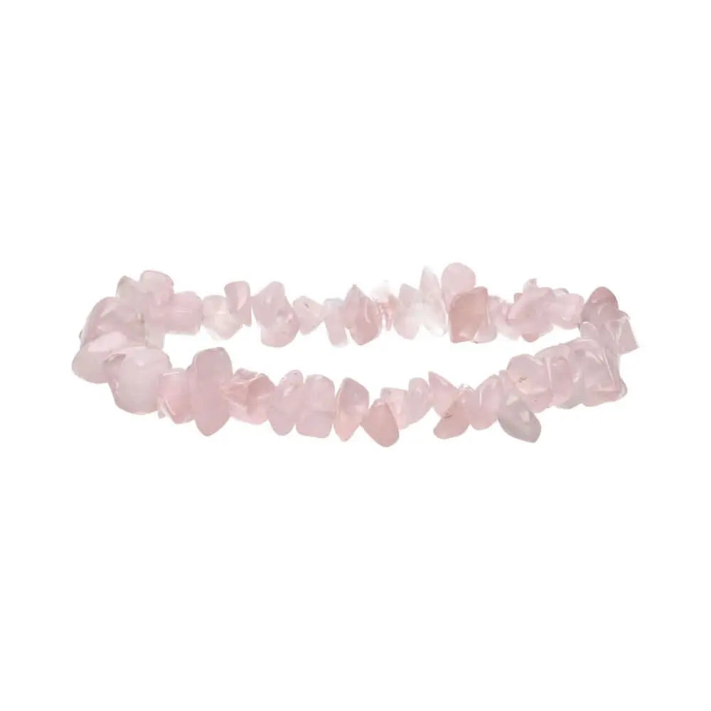 Pulsera Chip de Cuarzo Rosa - Merlin Tienda