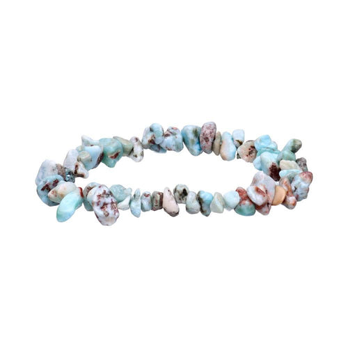 Larimar Chip Bracelet